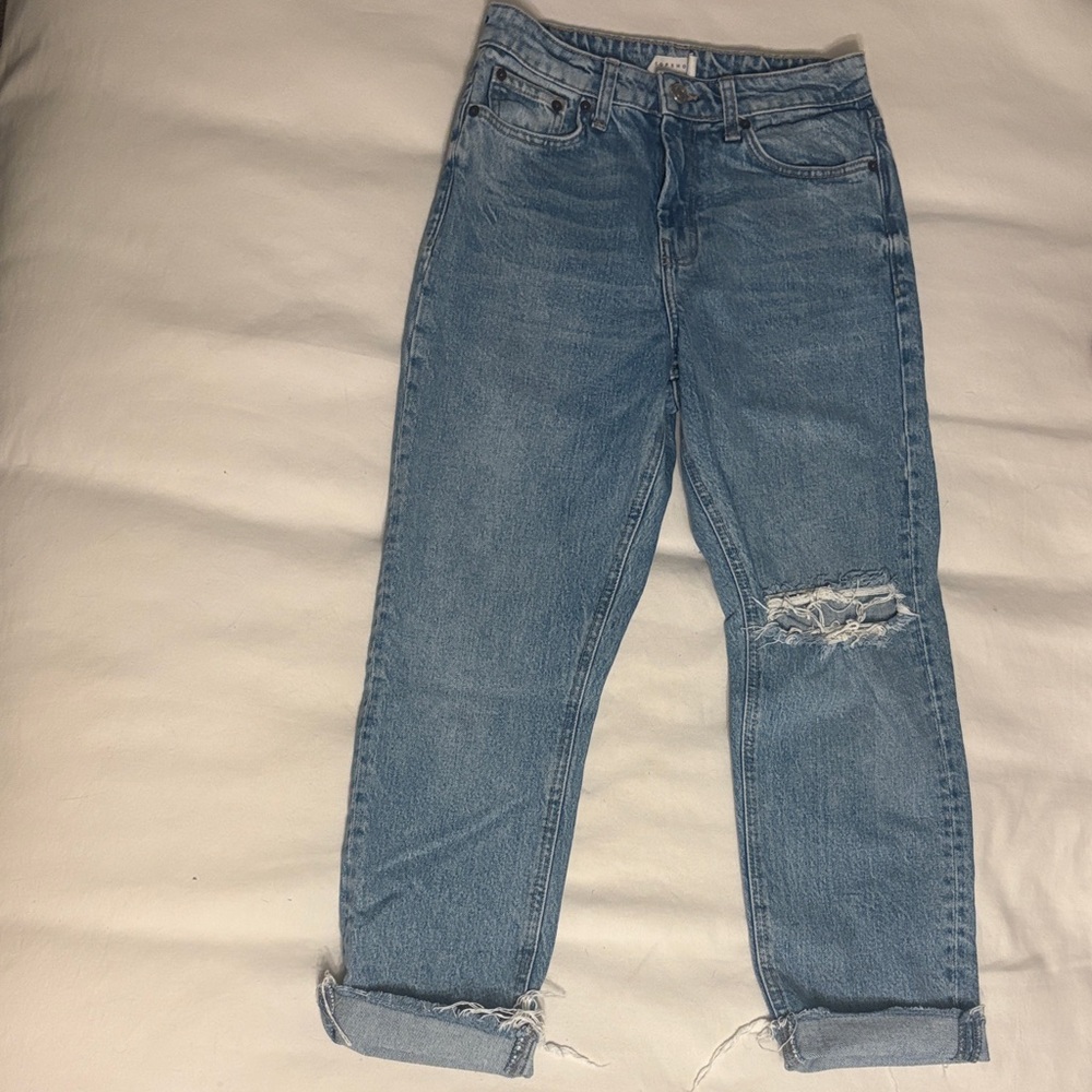 Topshop Light Blue Denim Jeans